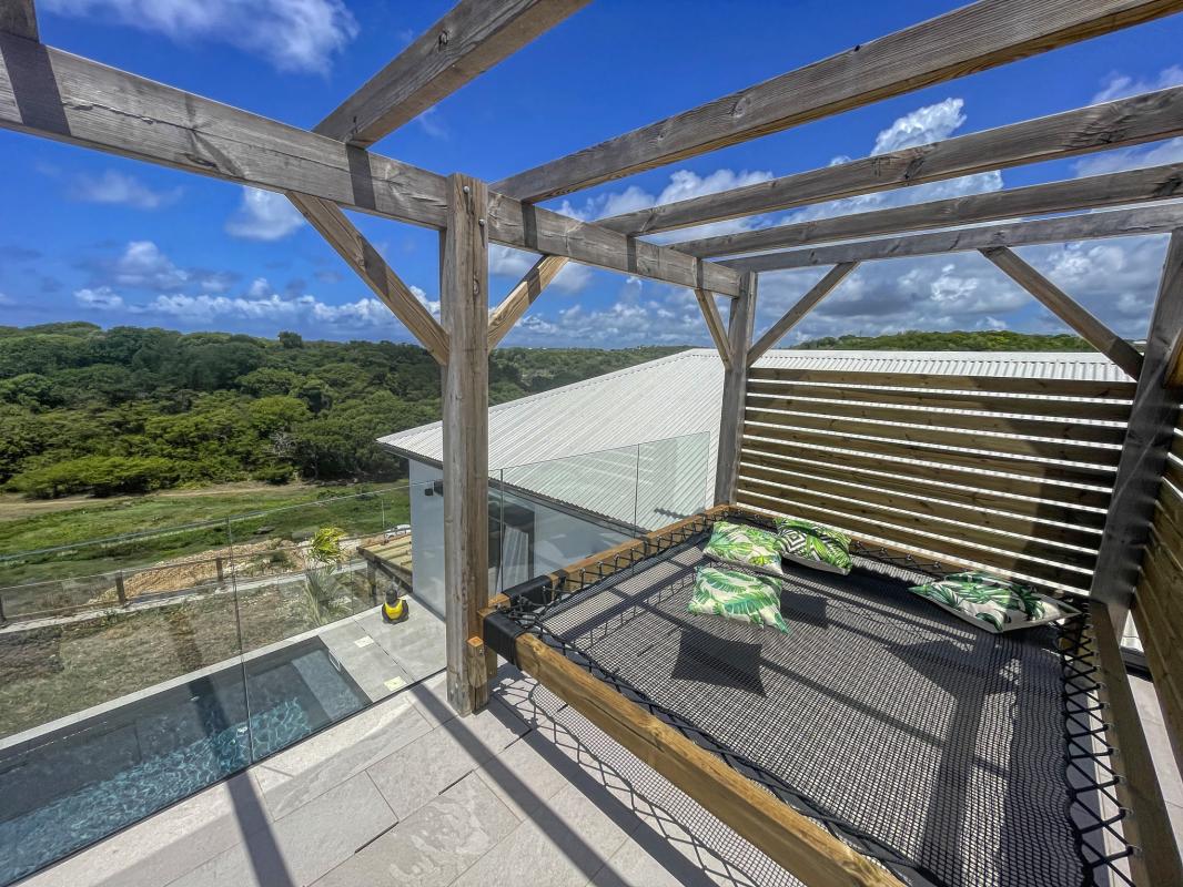 Location villa vue mer Sainte Anne Guadeloupe-Roof top-28